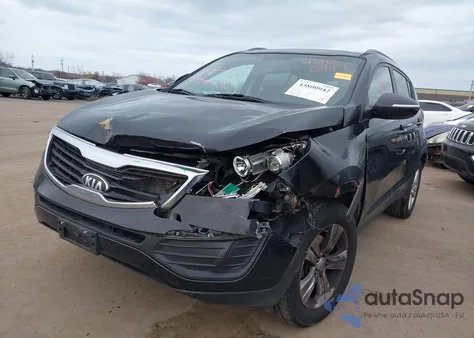 2013 Kia Sportage Lx from USA, damaged, VIN KNDPB3A24D7459684